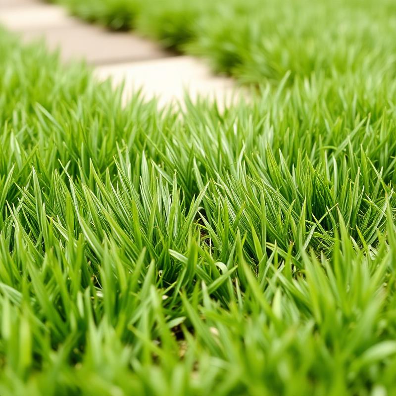 Precision turf edging detail